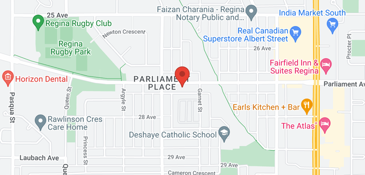 map of 3225 PARLIAMENT AVE